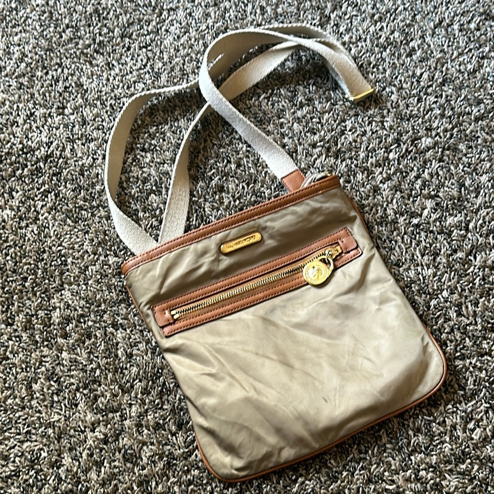 Michael lots bag in good condition with minor stains not noticeable
